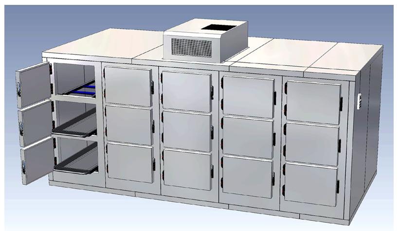 frigider morga usi individuale 15 locuri