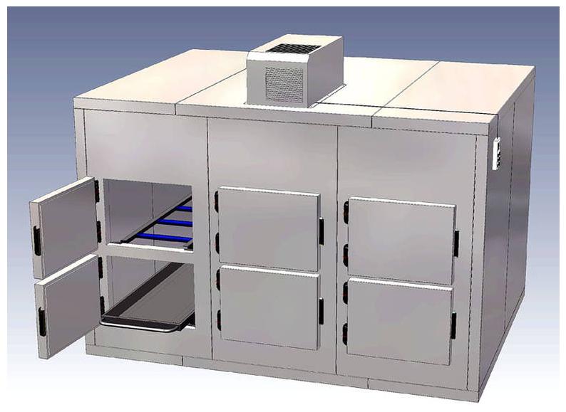 frigider morga usi individuale 6 locuri